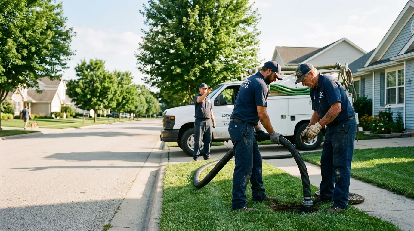 Septic Tank Cleaning in Blue Mountain, MS